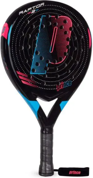 Prince Raptor V2 Padelracket Zwart