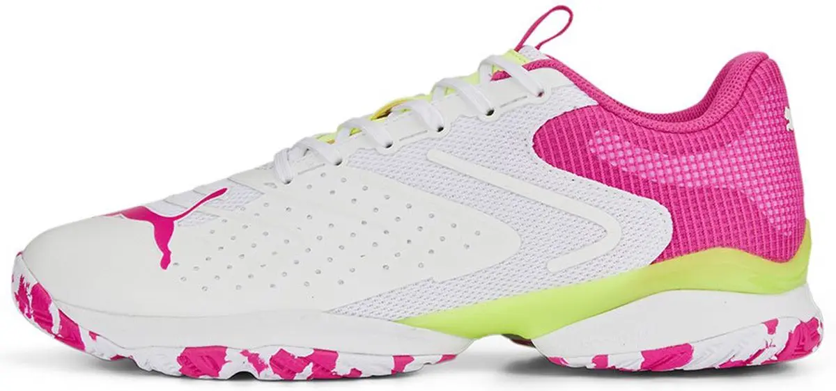 Puma Solarattack Rct Padelschoenen Wit,Roze EU 42 Vrouw
