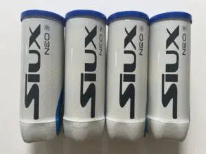 SIUX NEO Speed Padel ballen - 12 ballen ( 4 blikken met 3 ballen)