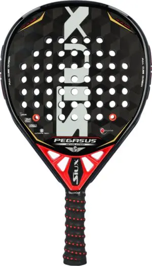Siux Pegasus Revolution Cube Padelracket Zilver 355-375 gr