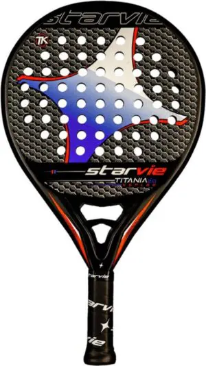 StarVie Titania Kepler 2.0 (Rond) - 2023 padelracket grijs/blauw/rood