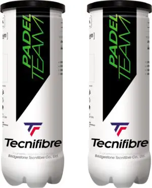 Tecnifibre Team Padelballen - 6 ballen (2 blikken van 3) - Geel