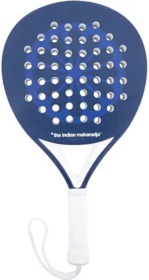 The Indian Maharadja The Element TX3 Padelracket - Druppel - Blauw/Wit - 365/375 Gram