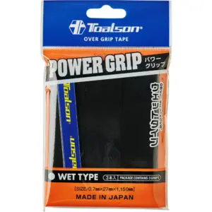 Toalson Power Overgrip 3 St. Zwart