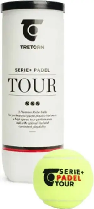 Tretorn - Padel ballen - Serie Tour - 3 ballen
