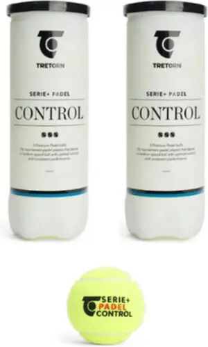 Tretorn Serie Control - Padel ballen - 2x3 Padel ballen