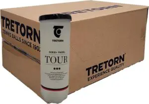 Tretorn Serie + Padel Tour Padelballen (omdoos 24 cans a 3 ballen)