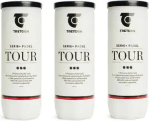 Tretorn Serie Tour Padelballen - 3 Blikken - 9 Ballen