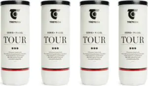 Tretorn Serie Tour Padelballen - 4 Blikken - 12 Ballen