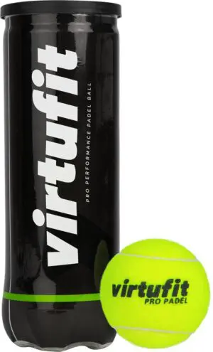 VirtuFit Pro Padel Ballen - Set / 3 ballen