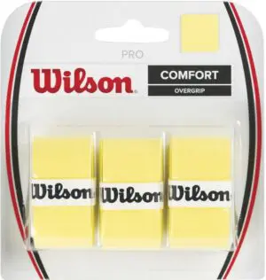 Wilson Pro Comfort - Overgrip Yellow - Padel/Tennis/Badminton/Sqaush