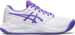 Women's White And Purple Asics Gel-challenger 13 Clay 1042a165-104