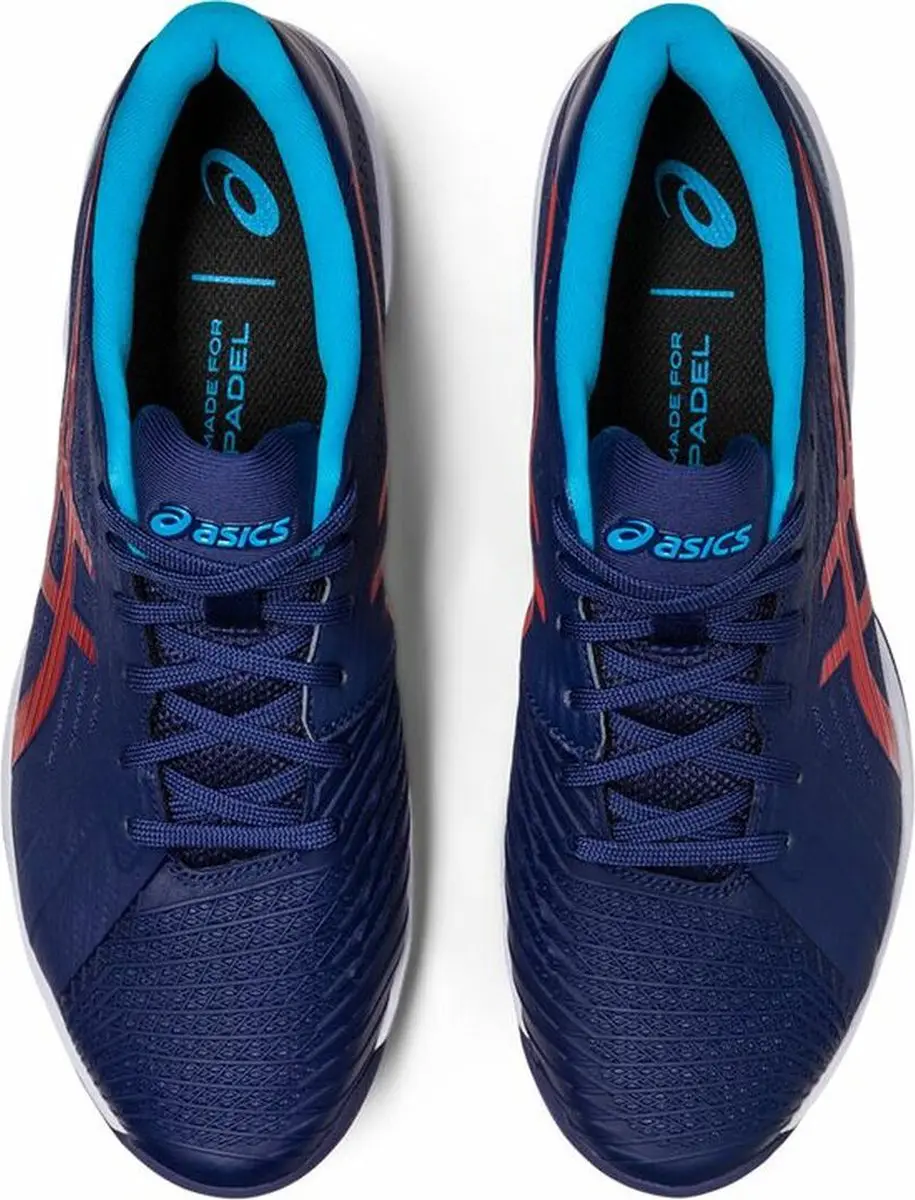 Adult's Padel Trainers Asics Solution Swift FF Dark blue Men