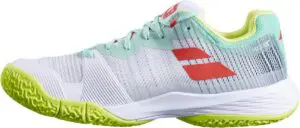 Babolat Jet Ritma dames padelschoen - grijs/spring bouquet - maat 41