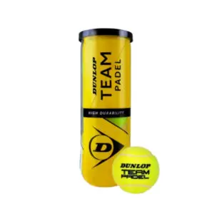 Dunlop Team Padel 3 Bal Padelballen 1