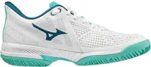 Mizuno Tennisschoen Padelschoen Wave Exceed Tour 5 Dames Wit Groen