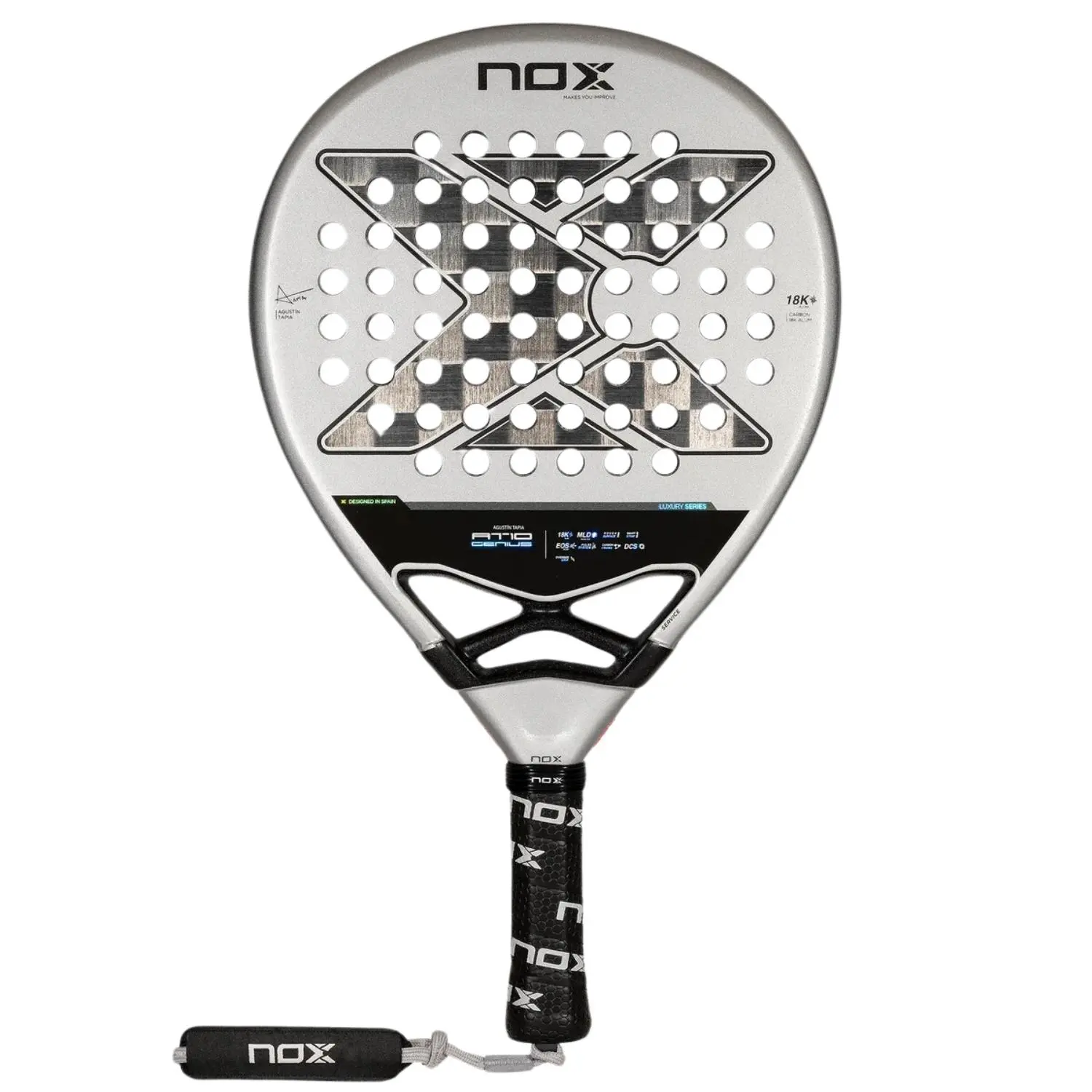 NOX AT10 Genius 18K Padelracket competitie 1
