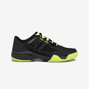 Padelschoenen voor heren ps 500 zwart geel