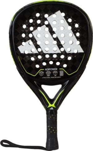 Adidas AdiPower 3.2 - 15K (Rond) - 2023 padel racket zwart/geel