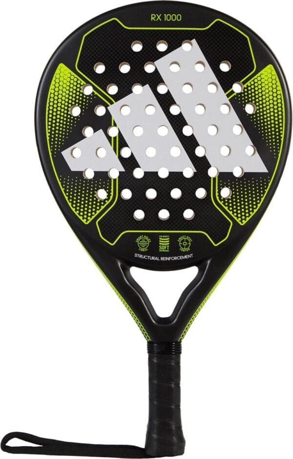 Adidas RX 1000 Light (Rond) - 2023 licht padel racket zwart/geel