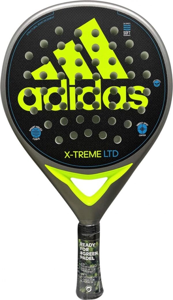Adidas X-Treme LTD Padel racket Blauw-Flour-Geel 2021