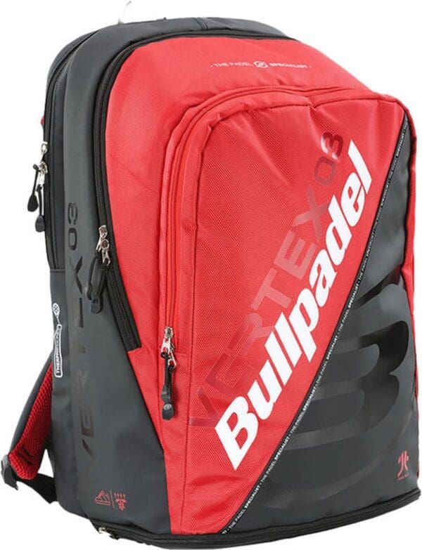 Bullpadel Backpack Vertex Rood Zwart