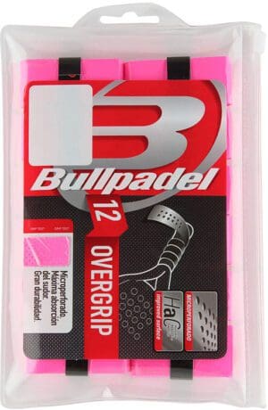 Bullpadel GB1601 Overgrip Roze 12 St.