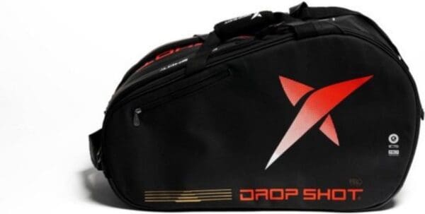 Drop Shot Racketbag Naos 22 - Padeltas - Sporttas - Zwart/Rood - Unisex