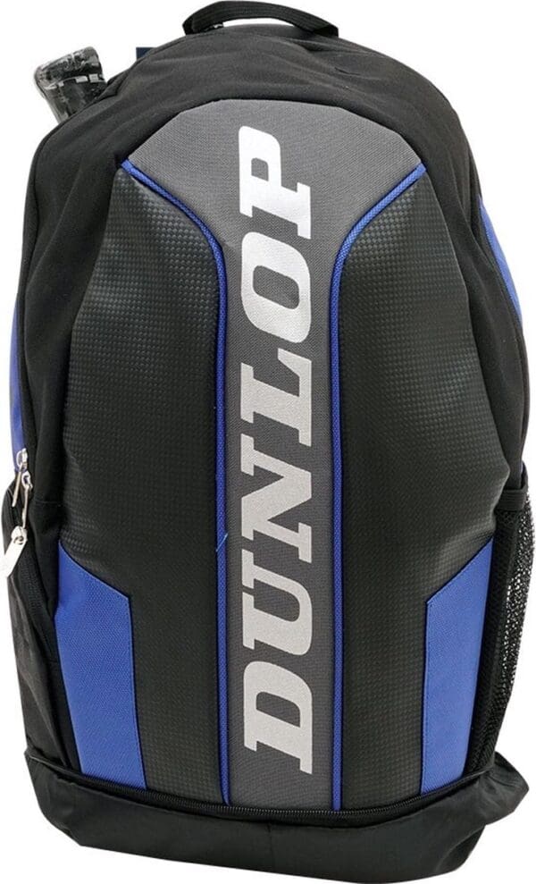 Dunlop Padel rugtas - padel backpack - Zwart-blauw