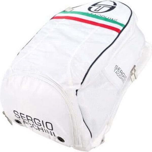 Sergio Tacchini Orion Backpack - rugtas padel - wit