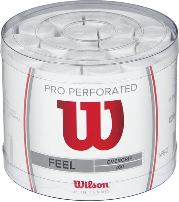Wilson Pro Perforated Overgrip 60 st. Wit