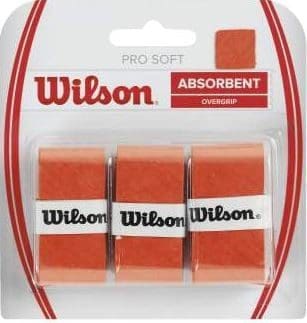 Wilson Pro Soft Overgrip 3 st. Oranje
