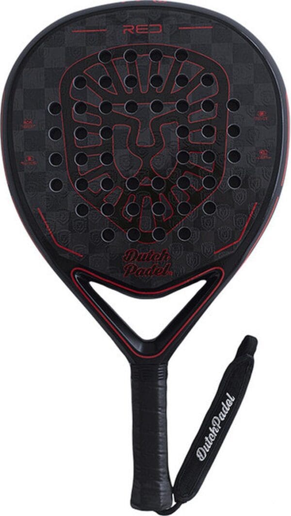 Dutch Padel Professional Red - Padelracket - rood