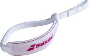 Babolat vervangende wrist-strap padel - wit/roze