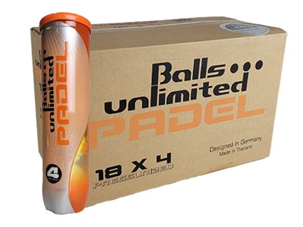 Balls Unlimited Padel 18x4St.