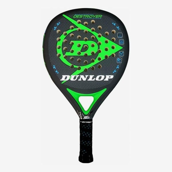 Dunlop dunlop destroyer max padelracket zwart/groen