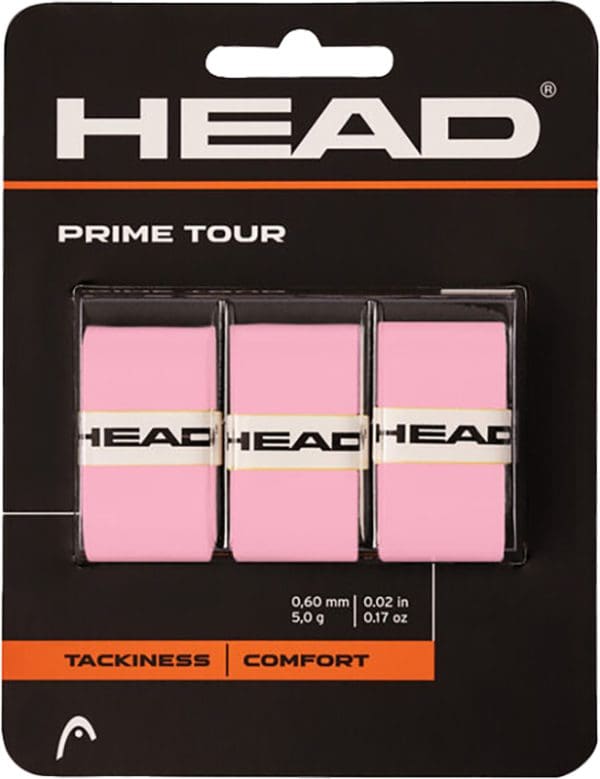 Head Prime Tour Overgrip 3 St. Pink