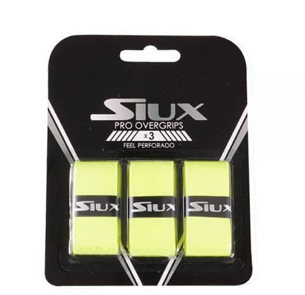 Siux Perforated Overgrip 3 St. Yellow