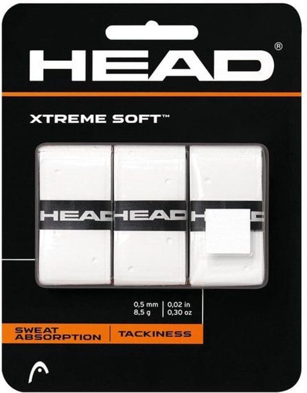 Head Xtreme Soft 3 Pack Tennis - Padel Overgrip wit