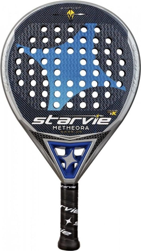 StarVie Metheora Warrior (Rond) - 2022 padel racket Zwart/Blauw
