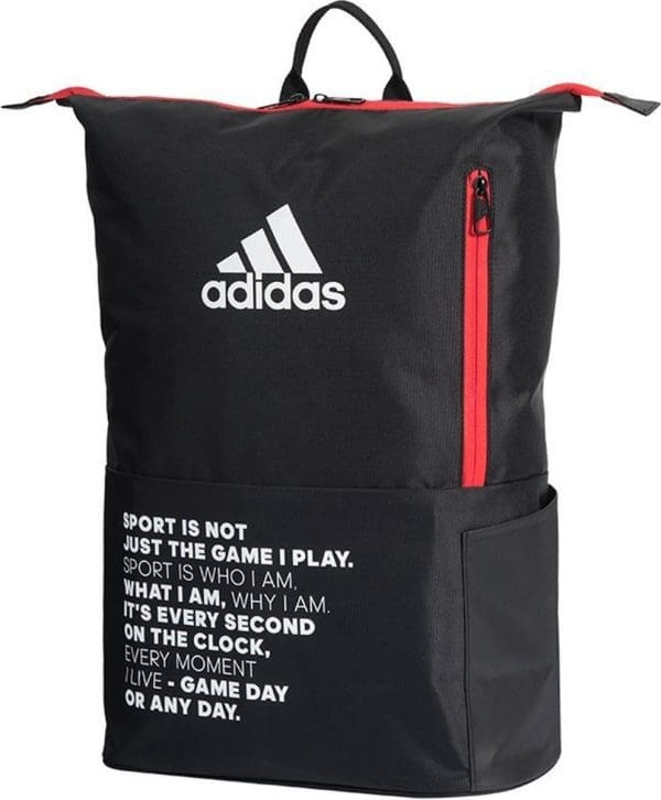 Adidas Backpack Multigame - Zwart/rood