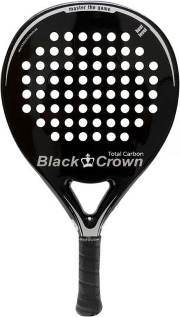 Black Crown Total Carbon Padel Racket