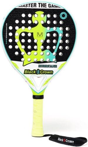 Black Crown Hurricane (Round) - 2022 padel racket