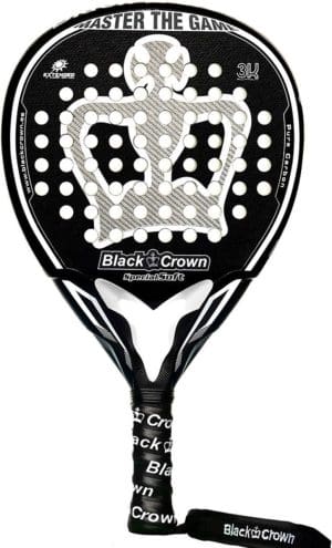 Black Crown Special Soft (Druppel) - 2023 padel racket zwart/wit