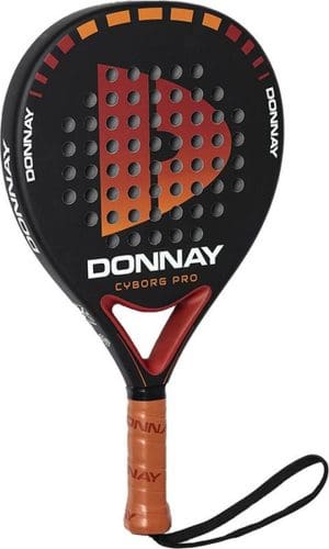 Donnay Cyborg Pro 18K Pitch Black Padelracket-padel-racket