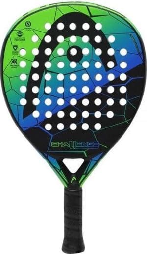 Head Challenge Padel Racket - Groen-Blauw