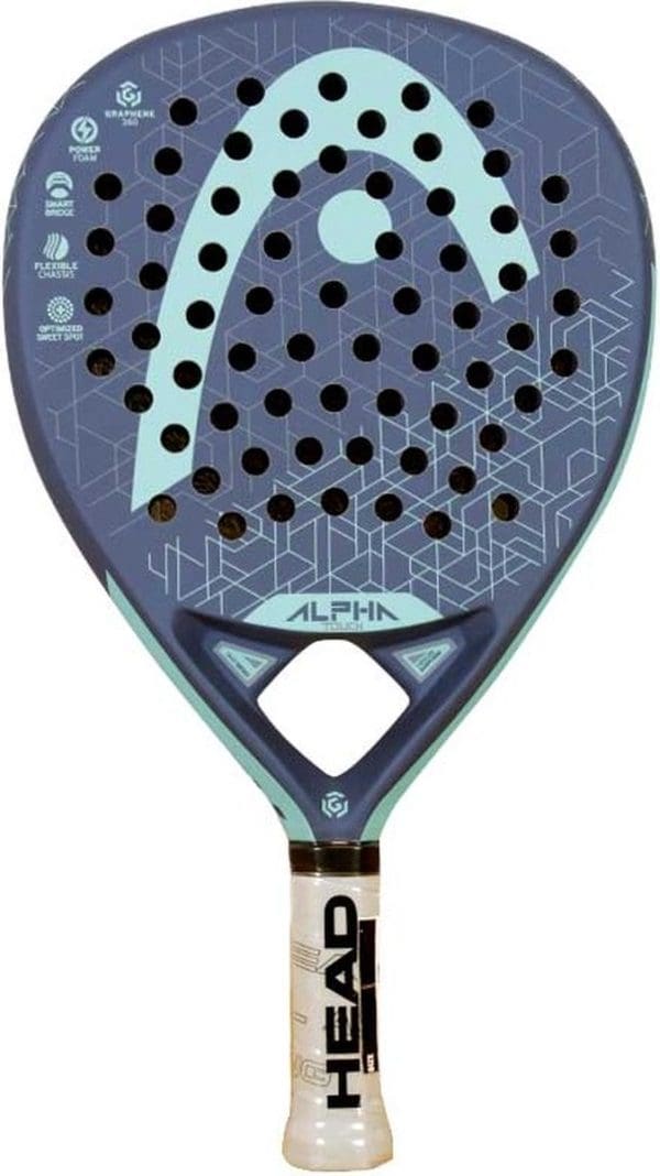 Head Graphene 360 Alpha Touch Padel Racket Aqua blauw