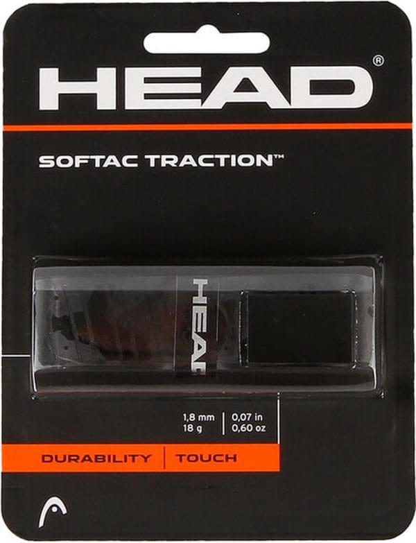Head Softac Traction Basisgrip tennis / padel Zwart - Grip