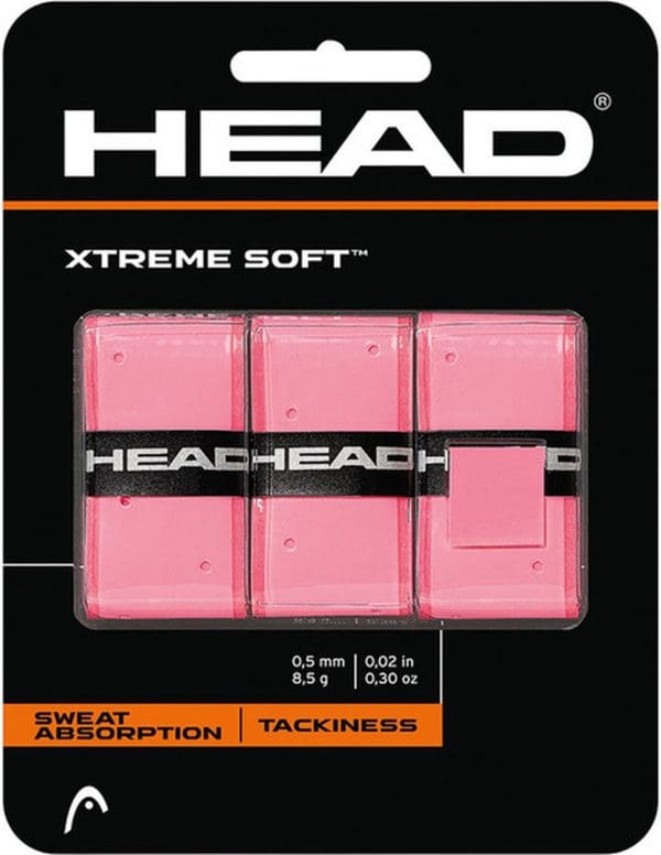 Head Xtreme Soft 3 Pack Tennis - Padel Overgrip Roze