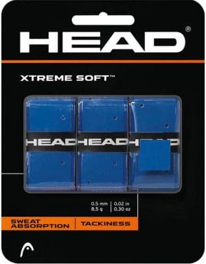 Head Xtreme Soft 3 Pack Tennis - Padel Overgrip blauw